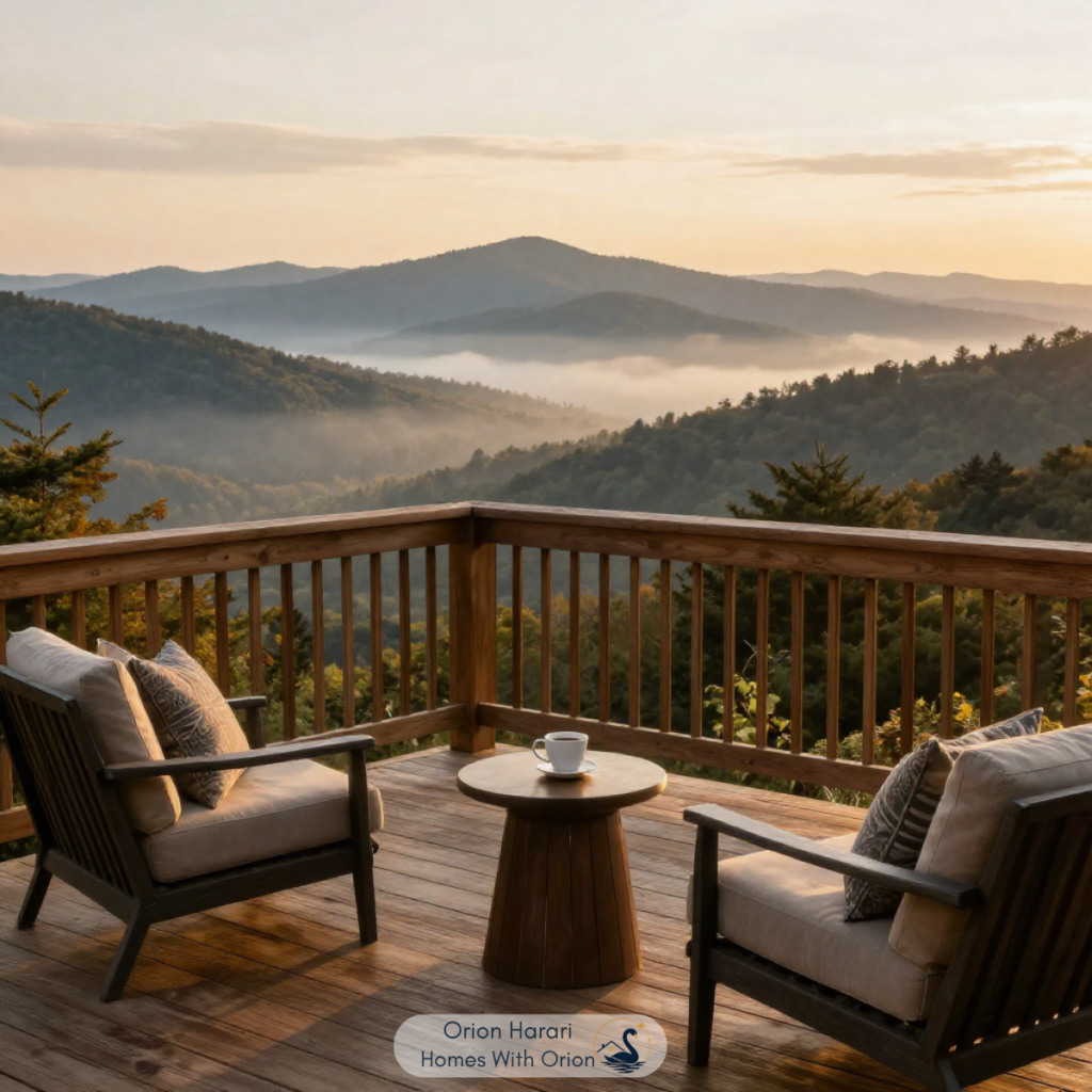 Downsizing to Asheville NC - 5. Outdoor living at home